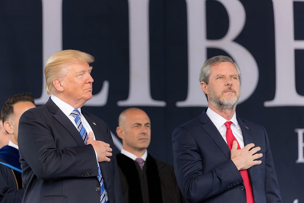 Falwell Jr and the spiritual call to “grow a pair”